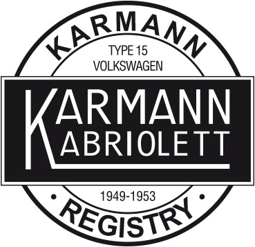 Karmann Karosserie Sticker for Sale by russelltate